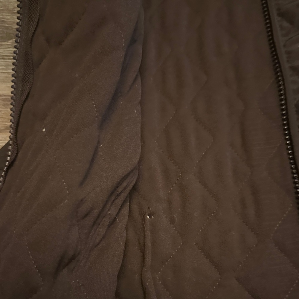 ACB Chocolate Brown Quilted Vest - Picture 2 of 7